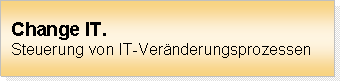 Zu unserem ganzheitlichen Beratungsansatz geh&ouml;rt es auch, neue Strategien, Konzepte und Prozesse durch die Begleitung der entsprechenden IT-Ma&szlig;nahmen umzusetzen. 